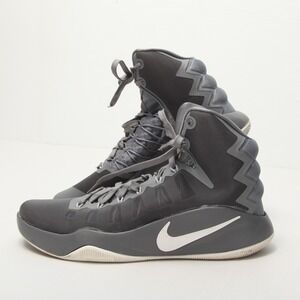 Nike Hyperdunk 2016 High Top Basketball Shoes Men US 11.5 Gray Athletic Sneakers
